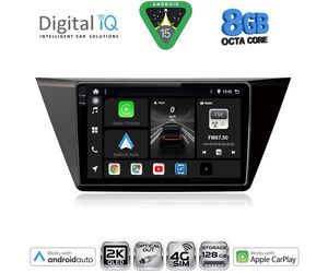 DIGITAL IQ BXK 20769_CPAA (10inc) MULTIMEDIA TABLET for VW TOURAN mod. 2016-2026