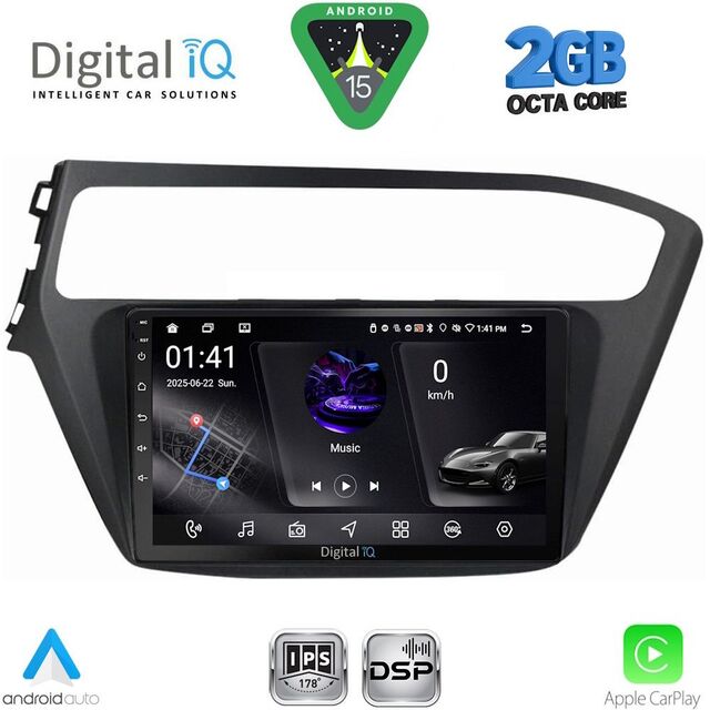 DIGITAL IQ RSF 4230_CPA (9inc) MULTIMEDIA TABLET for HYUNDAI i20 mod. 2018-2021