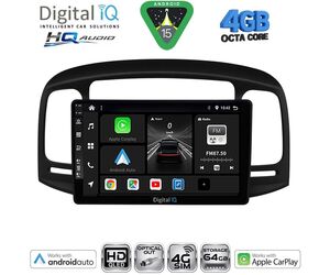 DIGITAL IQ BXK 19249BL_CPAA (9inc) MULTIMEDIA TABLET for HYUNDAI ACCENT mod. 2005-2012 (BLACK)