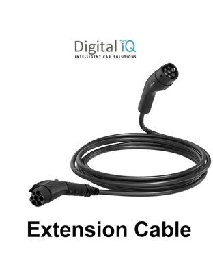 DIQ EV EXC 71611 (EXTENSION CABLE TYPE 2 CB16A03 - 8m - 16A - 11kW - 3 Phase)