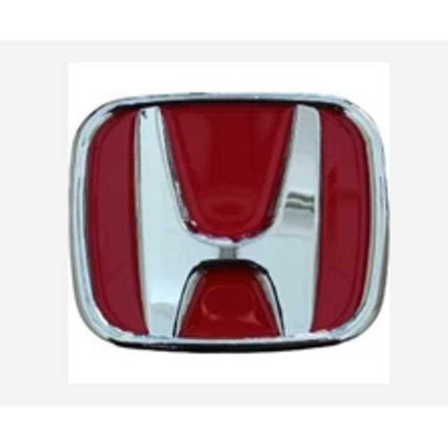 Αυτοκόλλητο σήμα κόκκινο με pins 9,2x7,5cm - Honda