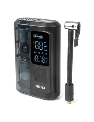 Amio - ΚΟΜΠΡΕΣΕΡ ΑΕΡΑ ΕΠΑΝΑΦΟΡΤΙΖΟΜΕΝΟ 12V & USB-C 10BAR 150PSI 20L/MIN 40W 1ΤΕΜ. (04378/AM)