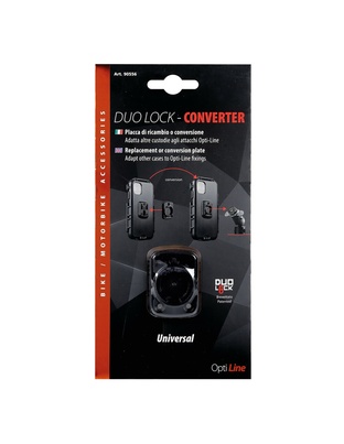 Ανταλλακτικός, Βιδωτός Αντάπτορας Duolock Converter της σειράς Optiline, συμβατός με Θήκες ή Αντάπτορες Κινητού και Βάσεις Στήριξης Κινητού Optiline