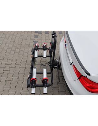 Amio – Βάση Ποδηλάτου Κοτσαδόρου TBC-02/2 για 2 E-Bike έως 60kg με Αναδίπλωση & Κλείδωμα για Ασφαλή Μεταφορά – 1 Τεμ. (02585/AM)
