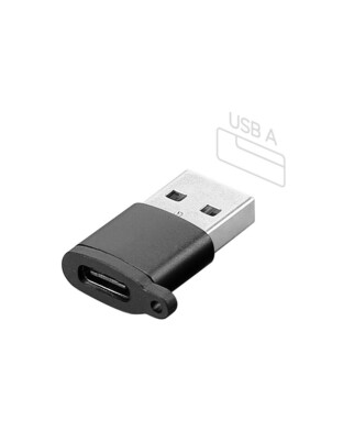 ΑΝΤΑΠΤΟΡΑΣ ΦΟΡΤΙΣΗΣ & ΣΥΓΧΡΟΝΙΣΜΟΥ USB-C>USB-A SMARTPHONE ESSENTIALS LAMPA  - 1 ΤΕΜ.