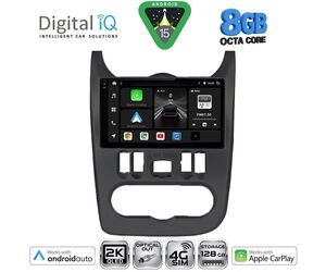 DIGITAL IQ BXK 20101BL_CPAA (9inc) MULTIMEDIA TABLET for DACIA DUSTER – LOGAN – SANDERO mod. 2006-2012 (BLACK)