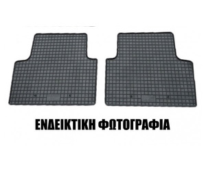 Cik - ΠΑΤΑΚΙΑ ΑΥΤΟΚΙΝΗΤΟΥ ΑΠΟ ΛΑΣΤΙΧΟ ΓΙΑ RENAULT EXPRESS 2D 2021+ ΣΕ ΜΑΥΡΟ ΧΡΩΜΑ ΜΕ ΚΟΥΜΠΩΜΑΤΑ - 2 ΤΕΜ. (RM.RE.0023/CK)