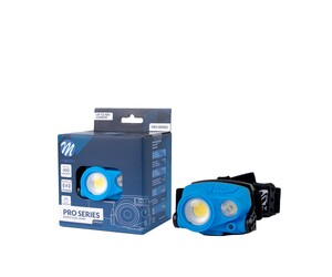 ΦΑΚΟΣ ΚΕΦΑΛΗΣ ΕΡΓΑΣΙΑΣ 3W+3W COB LED 400+300lm 6.500K IP65. IK08 M-TECH - 1 Τεμ.