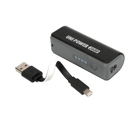 POWER PACK 2600mAh 1000mA ΜΕ ΚΑΛΩΔΙΟ ΓΙΑ APPLE ΚΑΙ ANDROID