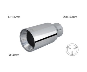 ΑΚΡΟ ΕΞΑΤΜΙΣΗΣ TRX89 34-59mm