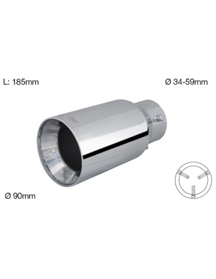 ΑΚΡΟ ΕΞΑΤΜΙΣΗΣ TRX89 34-59mm