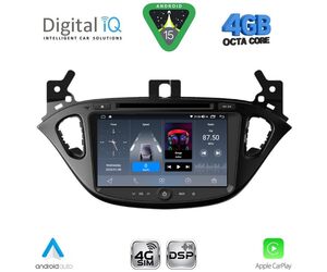 DIGITAL IQ BLG 421_CPA (8” DECK) MULTIMEDIA SYSTEM for OPEL ADAM - CORSA E mod. 2014-2022