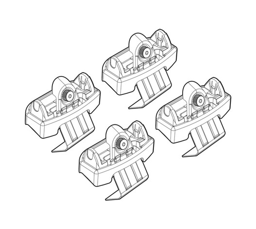 ΑΚΡΑ ΓΙΑ ΜΠΑΡΕΣ NORDRIVE ΓΙΑ CITROEN DS4 03/11+ KIT