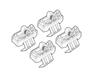 ΑΚΡΑ ΓΙΑ ΜΠΑΡΕΣ NORDRIVE ΓΙΑ CITROEN DS4 03/11+ KIT