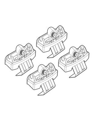 ΑΚΡΑ ΓΙΑ ΜΠΑΡΕΣ NORDRIVE ΓΙΑ CITROEN DS4 03/11+ KIT