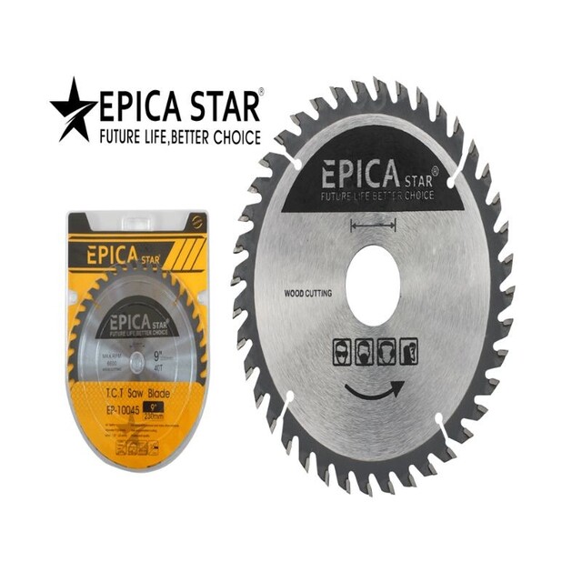 ΔΙΣΚΟΣ ΚΟΠΗΣ ΞΥΛΟΥ 230Χ25,4MM 9''*1'' ΣΕΤ 5ΤΜΧ EP-10045
