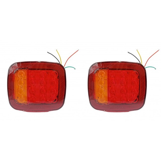 ΣΕΤ LED ΟΠΙΣΘΙΑ ΦΑΝΑΡΙΑ 12-24V KX-03015
