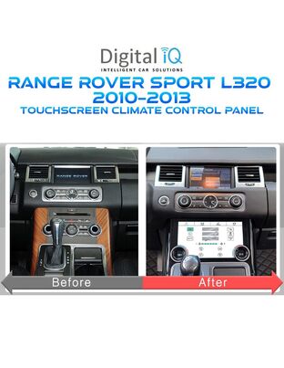 DIGITAL IQ FZ 2012_CL (TOUCHSCREEN CLIMATE CONTROL PANEL 10" for RANGE ROVER SPORT L320 mod. 2010-2013)