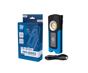 ΦΑΚΟΣ ΕΡΓΑΣΙΑΣ PRO 15W+3W COB LED 1.700lm+400lm 6.500K 4 ΛΕΙΤΟΥΡΓΙΩΝ ΜΑΓΝΗΤΙΚΟΣ&ΦΟΡΤΙΣΗ USB-C  M-TECH - 1 Τεμ.