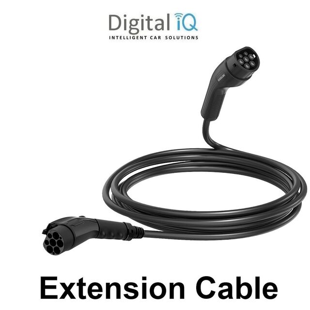 DIQ EV EXC 41611 (EXTENSION CABLE TYPE 2 CB16A03 - 5m - 16A - 11kW - 3 Phase)