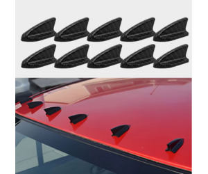 Roof shark evo style 10 τεμάχια look carbon γυαλιστερό universal