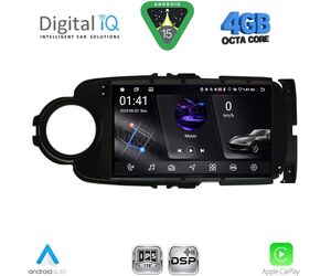 DIGITAL IQ RSG 6737BL_CPA (9inc) MULTIMEDIA TABLET for TOYOTA YARIS mod. 2011-2015 (BLACK)