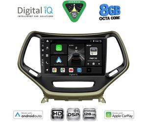 DIGITAL IQ BXF 18273_CPAA (10inc) MULTIMEDIA TABLET for JEEP CHEROKEE mod. 2014-2026