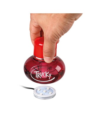 ΒΑΣΗ ΦΩΤΙΖΟΜΕΝΗ ΑΡΩΜΑΤΙΚΟΥ TRUCKY 12/24V - ΚΟΚΚΙΝΟ (ΦΙΣ ΑΝΑΠΤΗΡΑ/ΚΑΛΩΔΙΟ 150 cm)