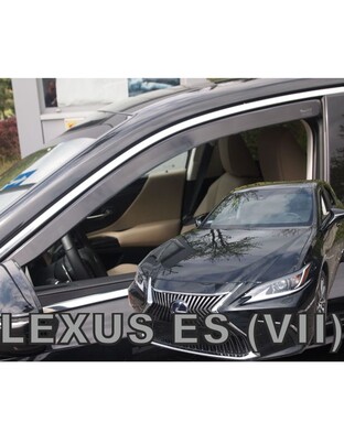 ΑΝΕΜΟΘΡΑΥΣΤΕΣ ΓΙΑ LEXUS ES 4D 2019+ ΖΕΥΓΑΡΙ ΑΠΟ ΕΥΚΑΜΠΤΟ ΦΙΜΕ ΠΛΑΣΤΙΚΟ HEKO - 2 ΤΕΜ.