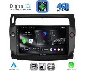 DIGITAL IQ RTG 6084BL_CPA (9inc) MULTIMEDIA TABLET for CITROEN C4  mod. 2004-2011 (BLACK)