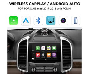 LENOVO LTP BSJ 3002W CPAA (WIRELESS CARPLAY / ANDROID AUTO BOX with 2 CAMERA IN for PORSCHE mod. 2017-2018 with PCM 4)