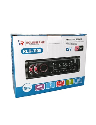 ΗΧΟΣΥΣΤΗΜΑ ΑΥΤΟΚΙΝΗΤΟΥ MP3 PLAYER 12V RLG-1108