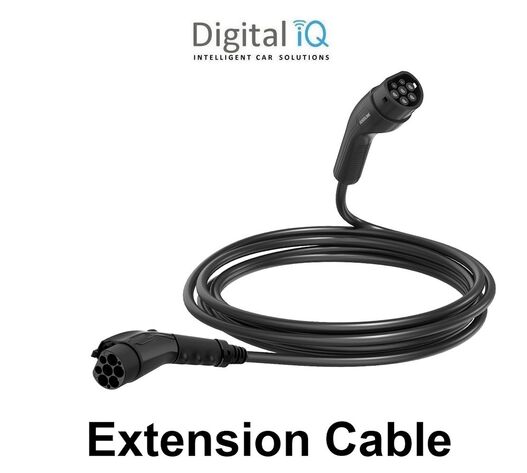DIQ EV EXC 43222 (EXTENSION CABLE TYPE 2 CB32A03 - 5m - 32A - 22kW - 3 Phase)