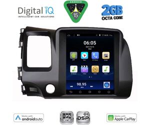 DIGITAL IQ BXF 5988_CPAA TESLA STYLE for HONDA CIVIC 4D mod. 2006-2012