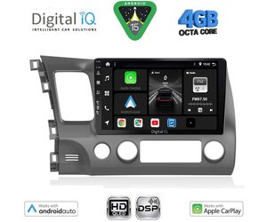 DIGITAL IQ BXF 16188_CPAA (10inc) MULTIMEDIA TABLET for HONDA CIVIC 4D mod. 2006-2012