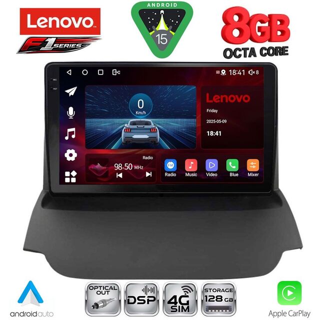 LENOVO SSR 10151A_CPA (9inc) MULTIMEDIA TABLET for FORD ECOSPORT mod. 2012-2018