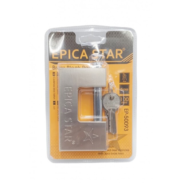 ΚΛΕΙΔΑΡΙΑ ΑΣΦΑΛΕΙΑΣ ΜΕ ΤΑΚΟ 100mm EPICA STAR EP-50093