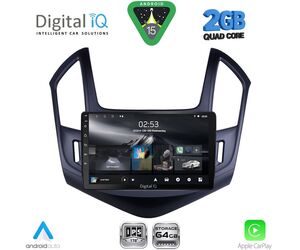 DIGITAL IQ RSD 1076B_CPA (9inc) MULTIMEDIA TABLET for CHEVROLET CRUZE mod. 2013-2015