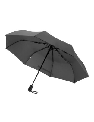 ΟΜΠΡΕΛΑ COMPACT MIDI Φ98cm ΑΝΤΙΑΝΕΜΙΚΗ ΜΕ ΑΥΤΟΜΑΤΟ ΑΝΟΙΓΜΑ ΣΕ ΓΚΡΙ ΧΡΩΜΑ LAMPA - 1 ΤΕΜ.