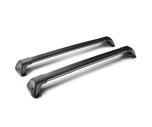 ΜΠΑΡΕΣ ΟΡΟΦΗΣ ΑΛΟΥΜΙΝΙΟΥ ΜΑΥΡΗ YAKIMA FLUSH BAR STANDARD 100cm 2ΤΕΜ. ΜΕ ΚΛΕΙΔΙ