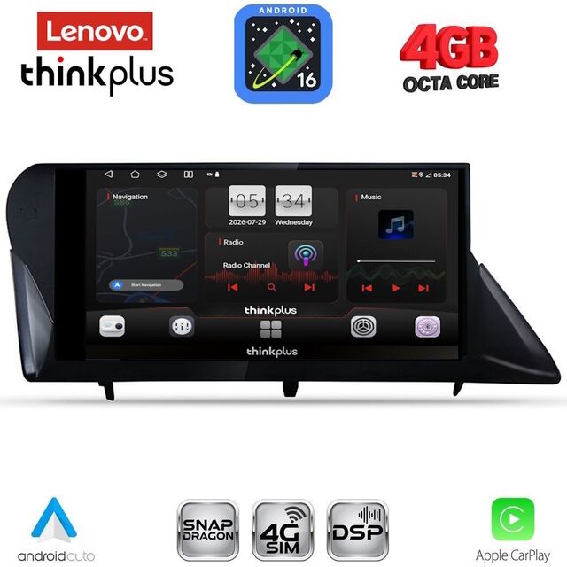 LENOVO LTG 7346_CPA (9inc) MULTIMEDIA TABLET for LEXUS RX mod. 2009-2014