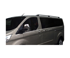 ΚΑΠΑΚΙΑ ΚΑΘΡΕΠΤΗ ΧΡΩΜΙΟΥ ΜΕΤΑΛΛΙΚΑ ΓΙΑ FORD TOURNEO CUSTOM C-CERIES COURIER 2012+ ΧΡΩΜΙΟ