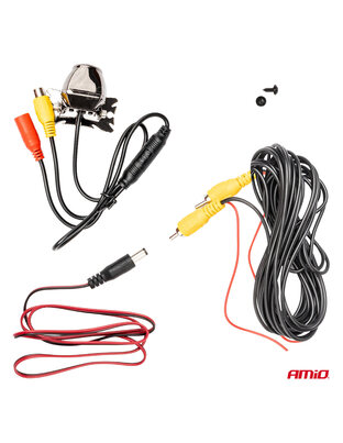 Amio - ΚΑΜΕΡΑ ΟΠΙΣΘΟΠΟΡΕΙΑΣ 12V 720pHD ΡΥΘΜΙΣΗ ΚΛΙΣΗΣ ΜΕ ΜΕΤΑΛΛΙΚΗ ΒΑΣΗ ΣΤΗΡΙΞΗΣ HD-321 - 1 TEM. (03535/AM)