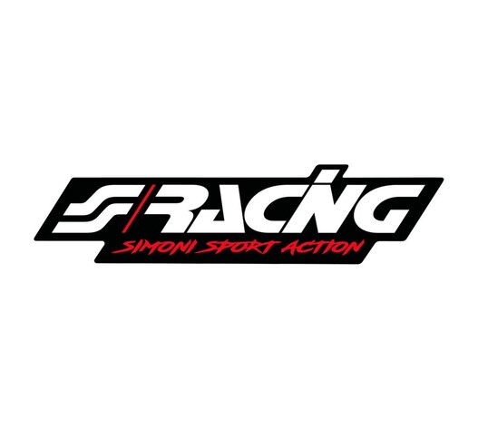 ΑΥΤΟΚΟΛΛΗΤΟ SIMONI RACING LOGO STICKER 120x29mm 1ΤΕΜ.