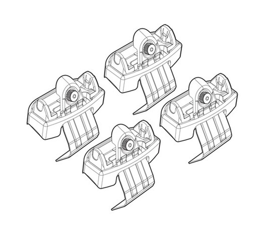 ΑΚΡΑ ΓΙΑ ΜΠΑΡΕΣ NORDRIVE ΓΙΑ CITROEN C4 11/10+ KIT