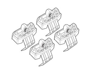 ΑΚΡΑ ΓΙΑ ΜΠΑΡΕΣ NORDRIVE ΓΙΑ CITROEN C4 11/10+ KIT