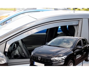 ΑΝΕΜΟΘΡΑΥΣΤΕΣ ΓΙΑ DACIA SANDERO /STEPWAY 5D 2020+ ΖΕΥΓΑΡΙ ΑΥΤΟΚΙΝΗΤΟΥ ΑΠΟ ΕΥΚΑΜΠΤΟ ΦΙΜΕ ΠΛΑΣΤΙΚΟ HEKO - 2 ΤΕΜ.
