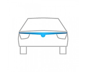 ΑΝΕΜΟΘΡΑΥΣΤΗΣ ΚΑΠΩ ΑΥΤΟΚΙΝΗΤΟΥ ΓΙΑ FIAT UNO 3D/5D 1991 ΑΠΟ ΕΥΚΑΜΠΤΟ ΦΙΜΕ ΠΛΑΣΤΙΚΟ HEKO - 1 ΤΕΜ.