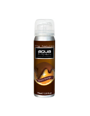 Aqua - ΑΡΩΜΑΤΙΚΟ ΑΥΤΟΚΙΝΗΤΟΥ ΣΕ ΣΠΡΕΙ (SPRAY) ΜΕ ΑΡΩΜΑ ΣΟΚΟΛΑΤΑ/ΠΟΡΤΟΚΑΛΙ FLAVORS SERIES 75ml AQUA - 1 TEM. (10-266/AQ)