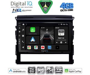 DIGITAL IQ BXK 19725_CPAA (9inc) MULTIMEDIA TABLET for TOYOTA LANDCRUISER mod. 2016-2019